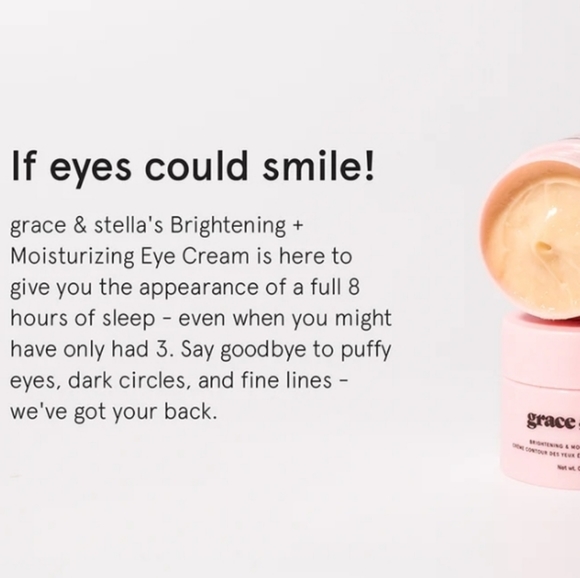 Grace & Stella Brightening and Moisturizing Eye Cream - Picture 7 of 8